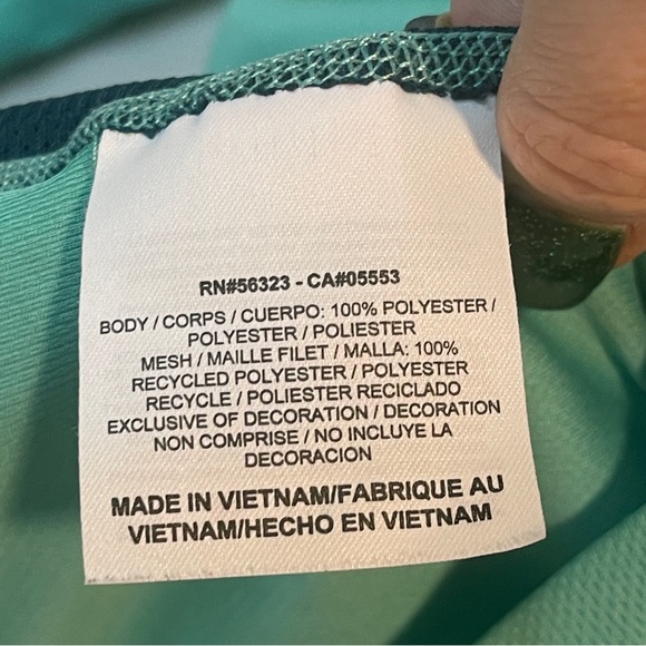 Nike Livestrong Teal Long Sleeve Dri-Fit Tee size M - Picture 5 of 5